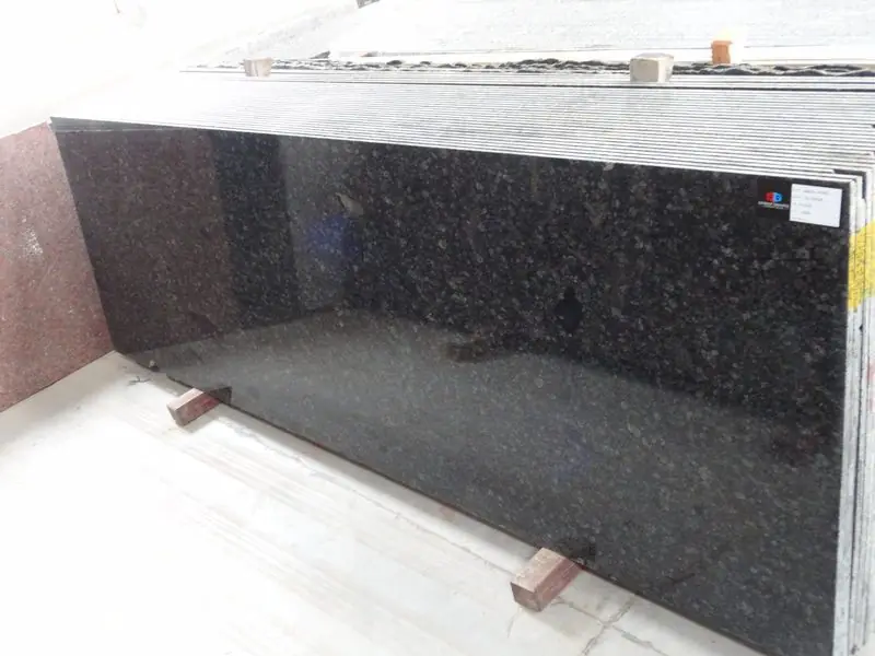 Rajasthan Black granite slab